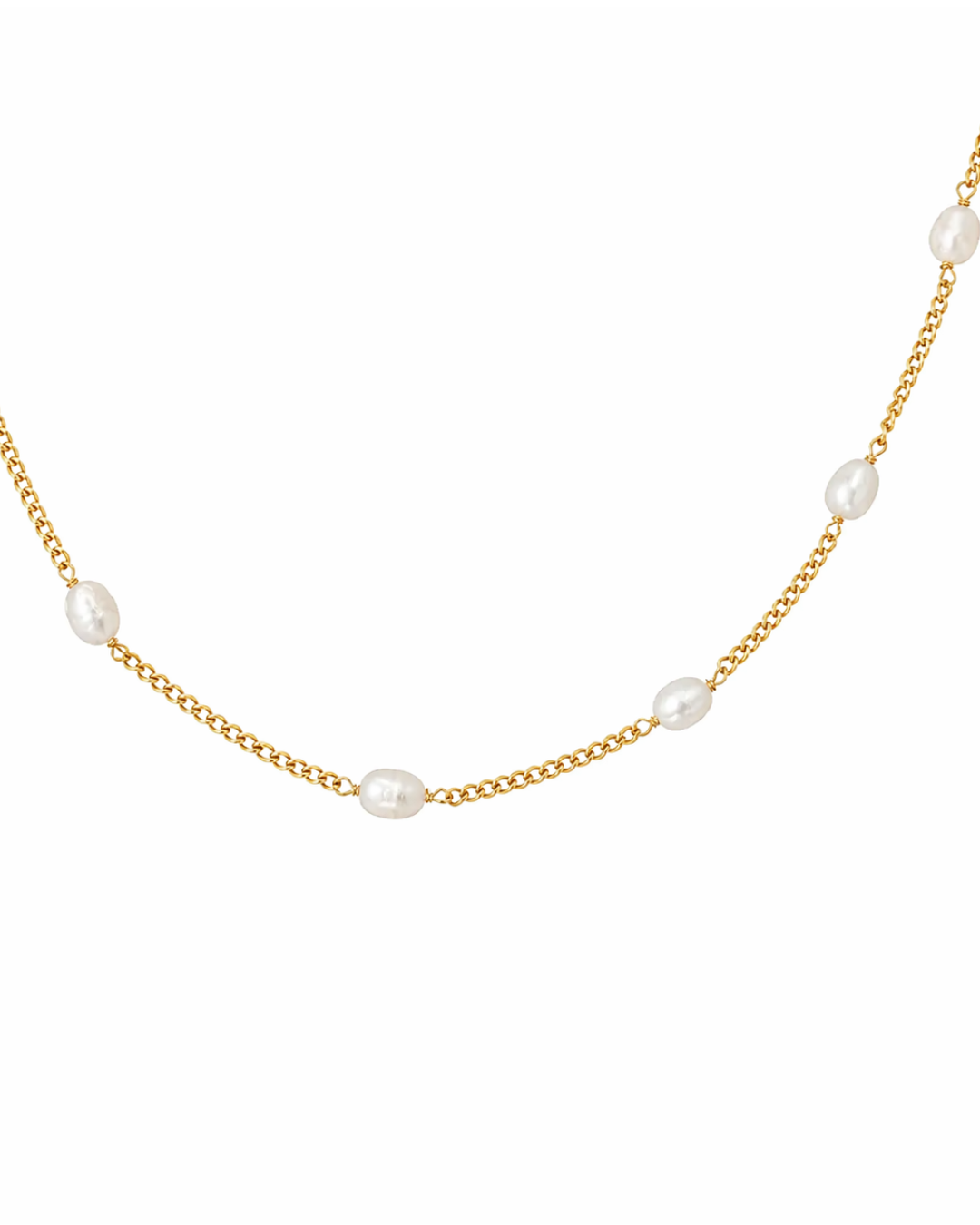 Dainty Pearl Necklace