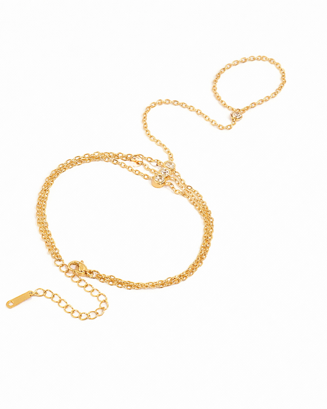 Golden Grace Hand Chain