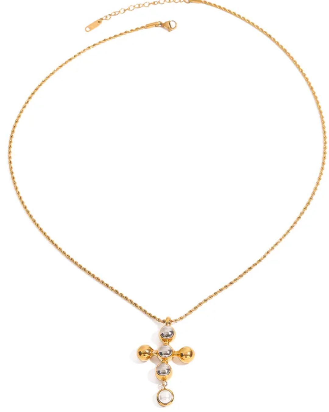 Radiant Faith Cross Necklace