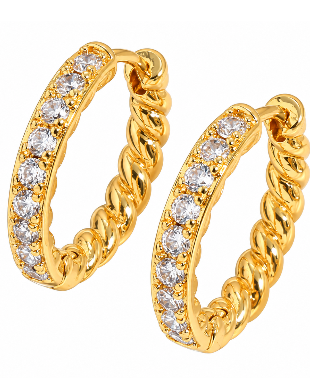 Twist Glow Hoops