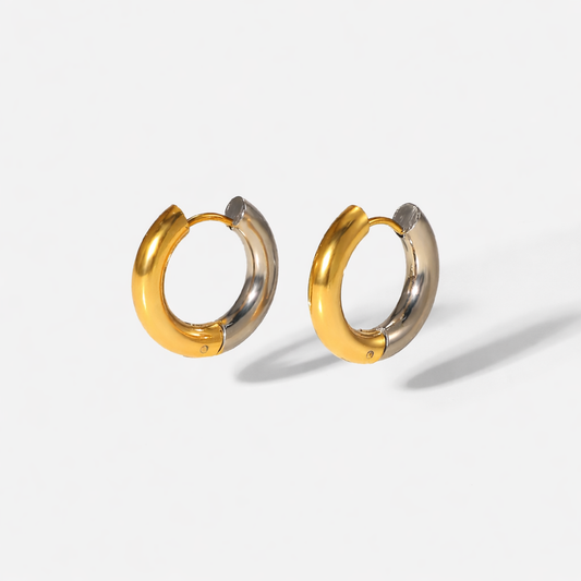 Two Tone Core Hoops