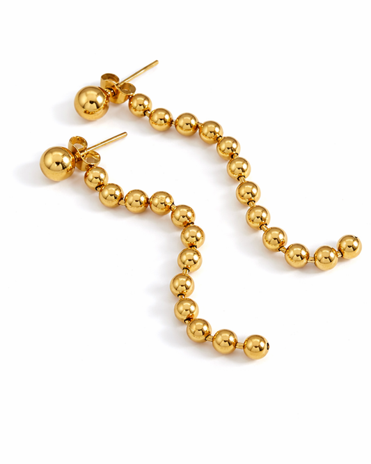 Beaded Drop Earrings