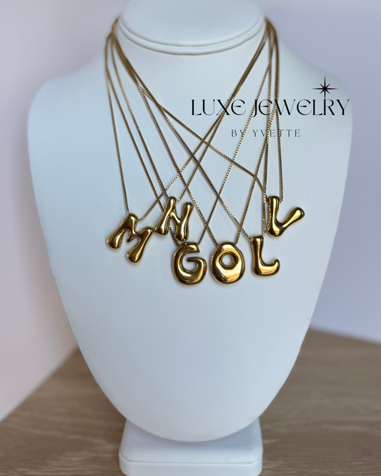 Bubble Letter Luxe