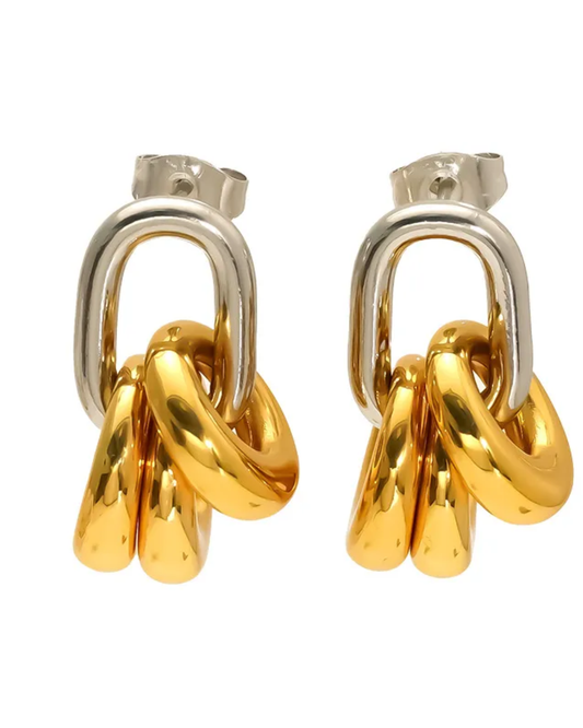 Celeste Link Earrings