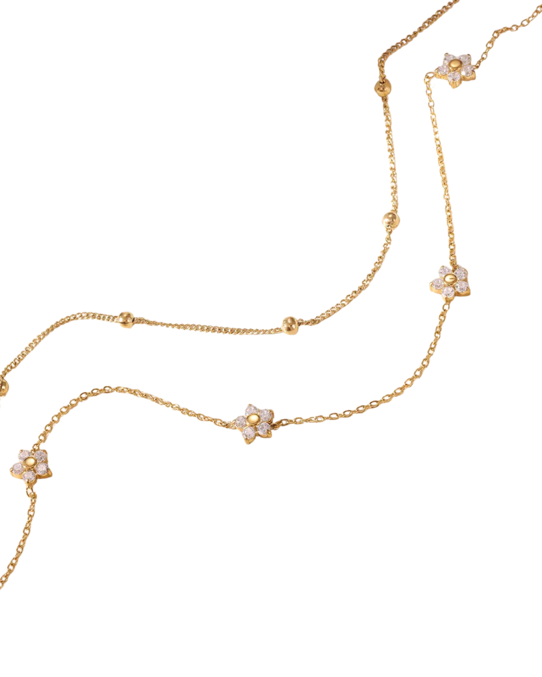 Daisy Layers Necklace