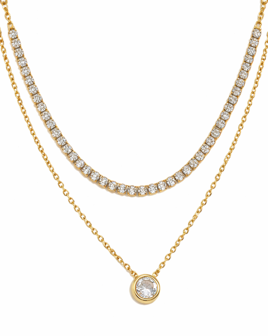 Double Glow Necklace