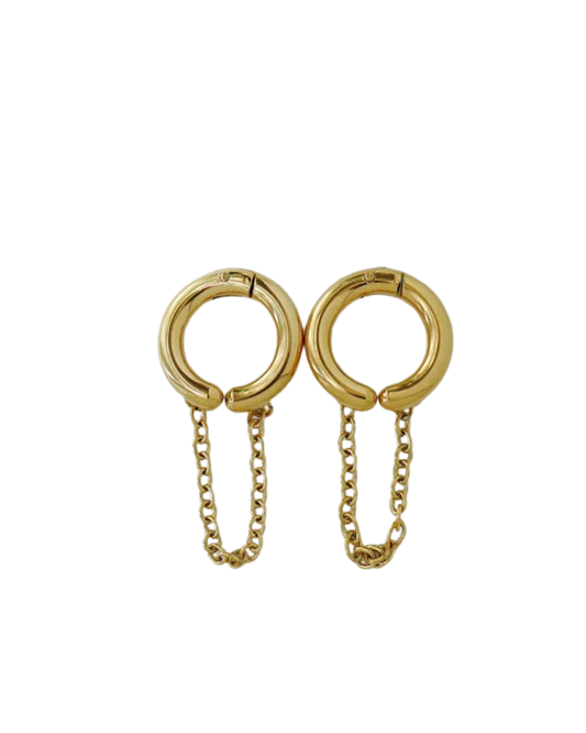 Halo Chain Ear Cuffs