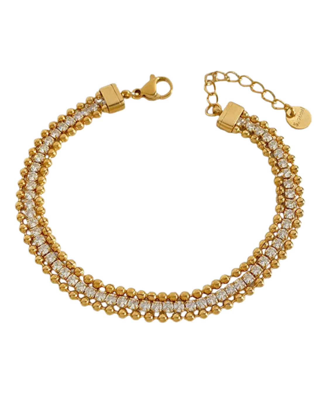 Halo Double Chain Bracelet