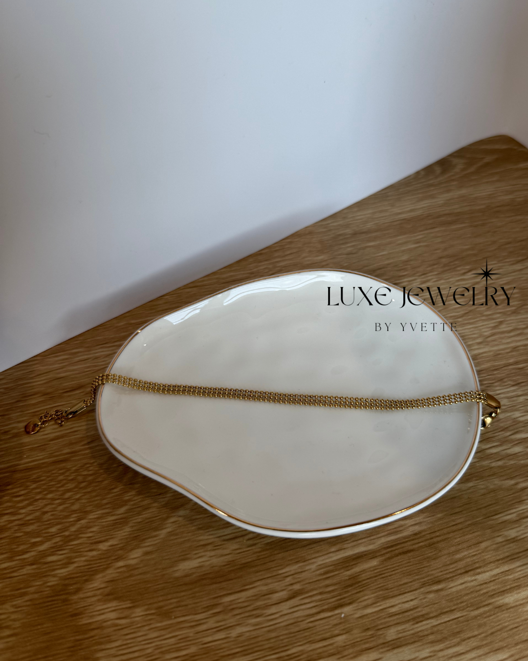 Halo Double Chain Bracelet