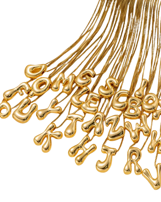 Luxe Bubble Letter