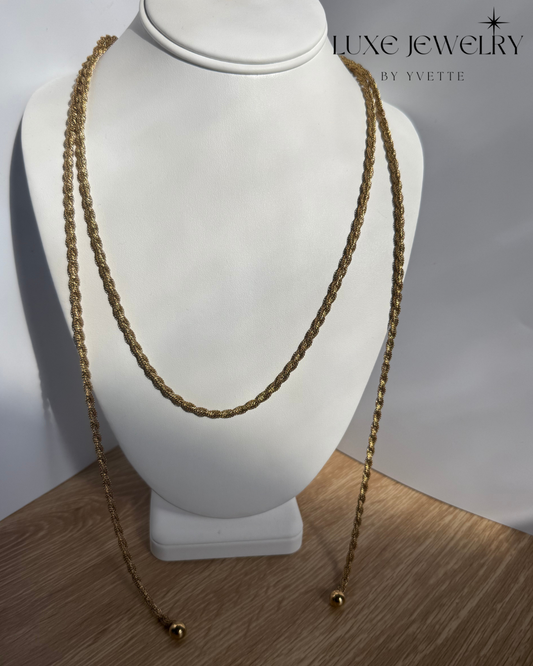Radiant Twist Necklace