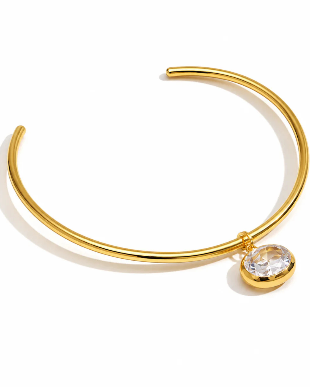 Halo Luxe Cuff Necklace